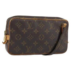 LOUIS VUITTON Monogram Marly Bandouliere Shoulder Bag M51828 LV Auth ka563